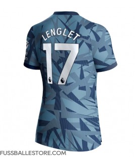 Günstige Aston Villa Clement Lenglet #17 3rd trikot Damen 2023-24 Kurzarm